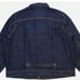 Levi's Premium Type I Denim Jacket Selvedge Trucker Men's Size L Dark Wash New