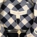 Jonathan Simkhai Midnight Gingham Twill Utility Jacket New NWT XS