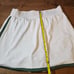 Tuckernuck White and Green Gingham Elena Skort Size Small Tennis Golf Sports