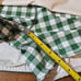 Tuckernuck White and Green Gingham Elena Skort Size Small Tennis Golf Sports