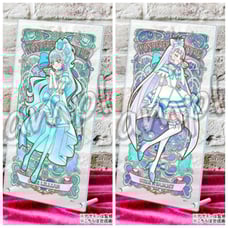 Wonderful Precure Acrylic Artboard Cure Nyami Cure Lilyan