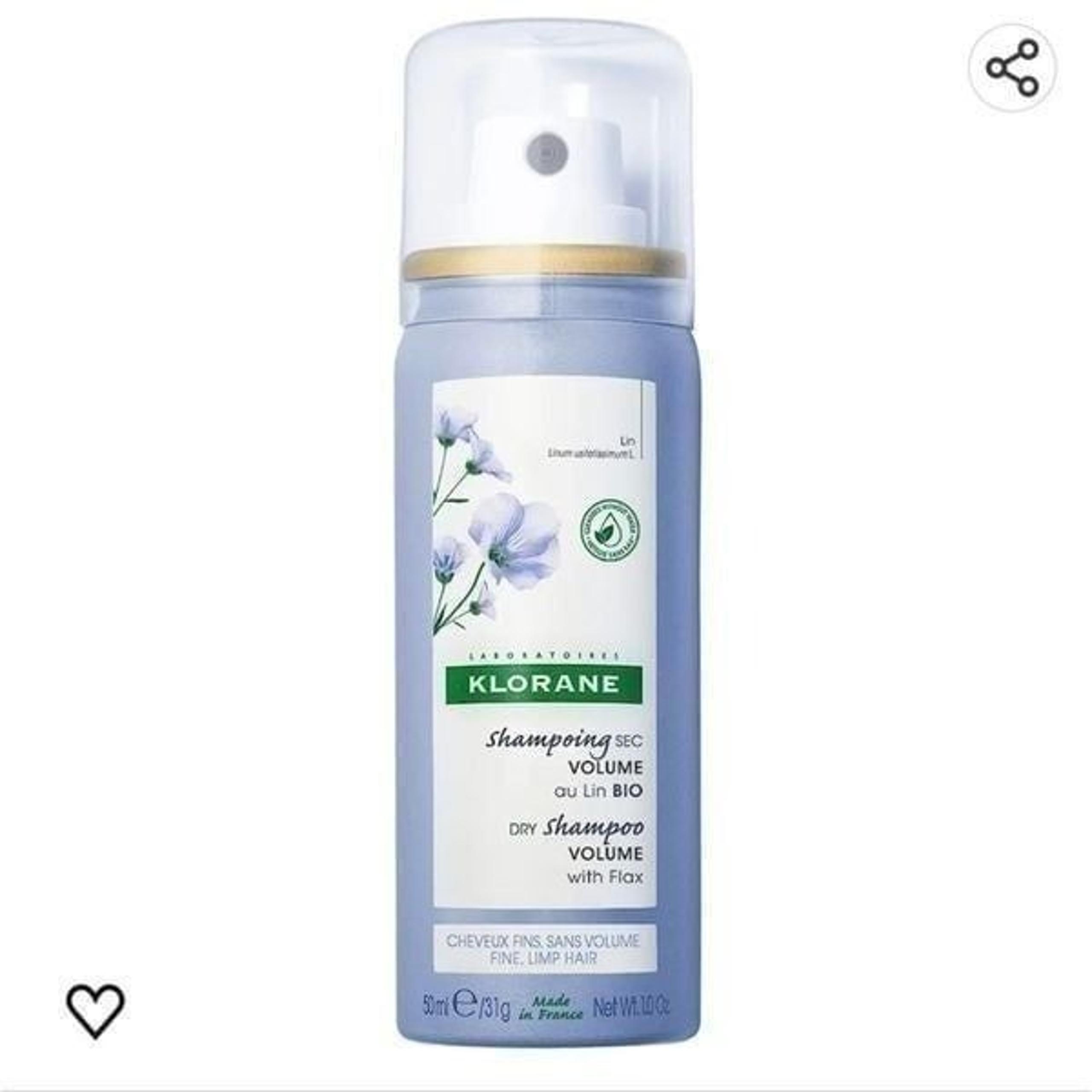 Klorane Dry Shampoo Volume with Organic Flax