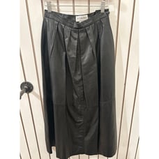 JH Collectibles Black Leather Skirt Size 8