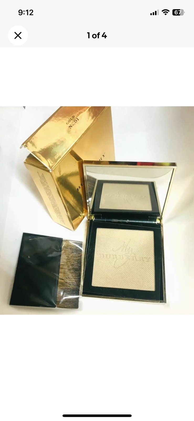 BURBERRY Stone Eye Colour Wet & Dry Silk Shadow 0.09oz/2.7fl oz~ NIB