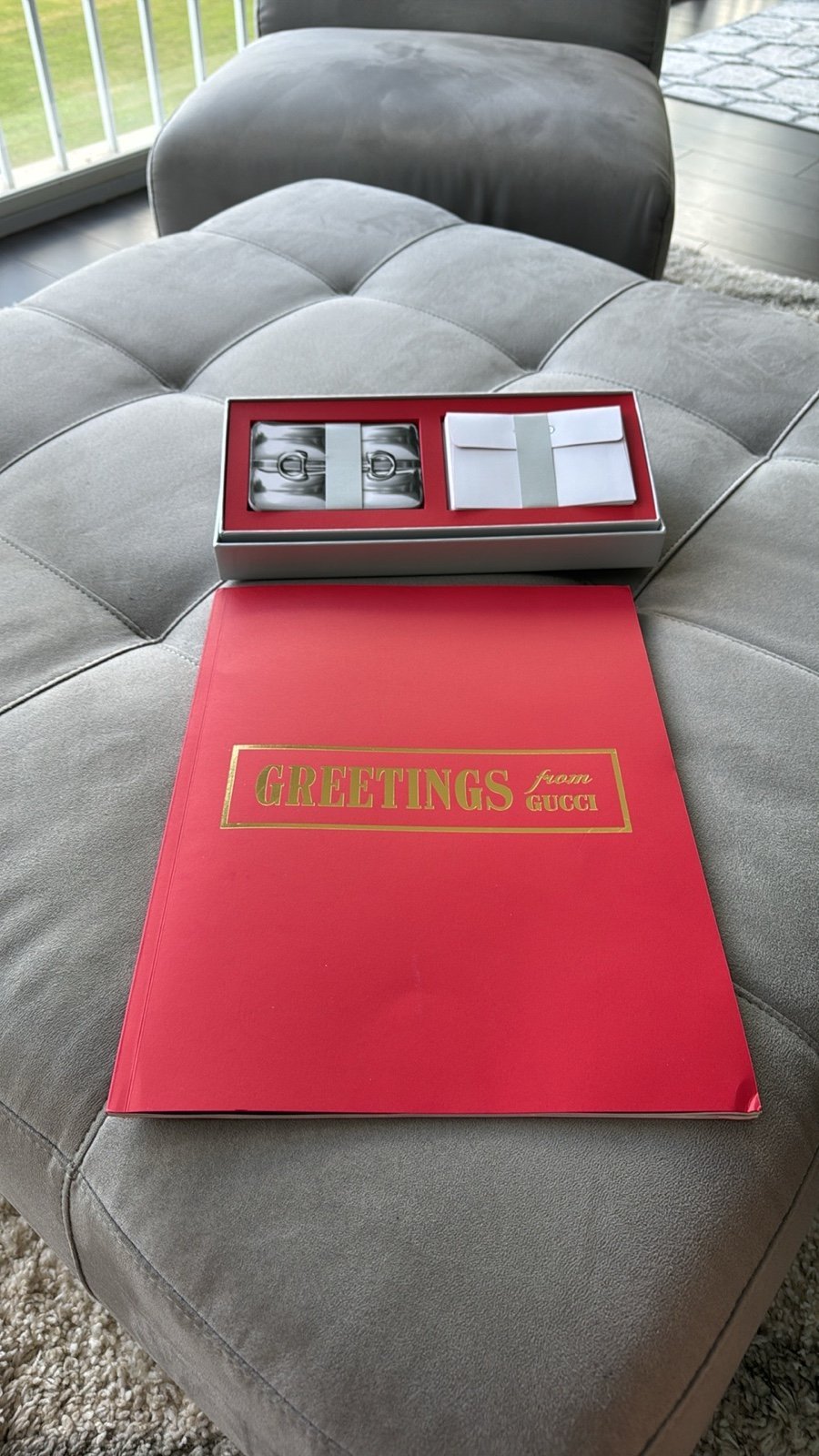 Gucci Gift Wrapping Paper Plus Holiday Cards