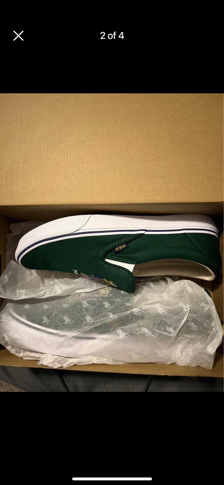Polo slip shoes