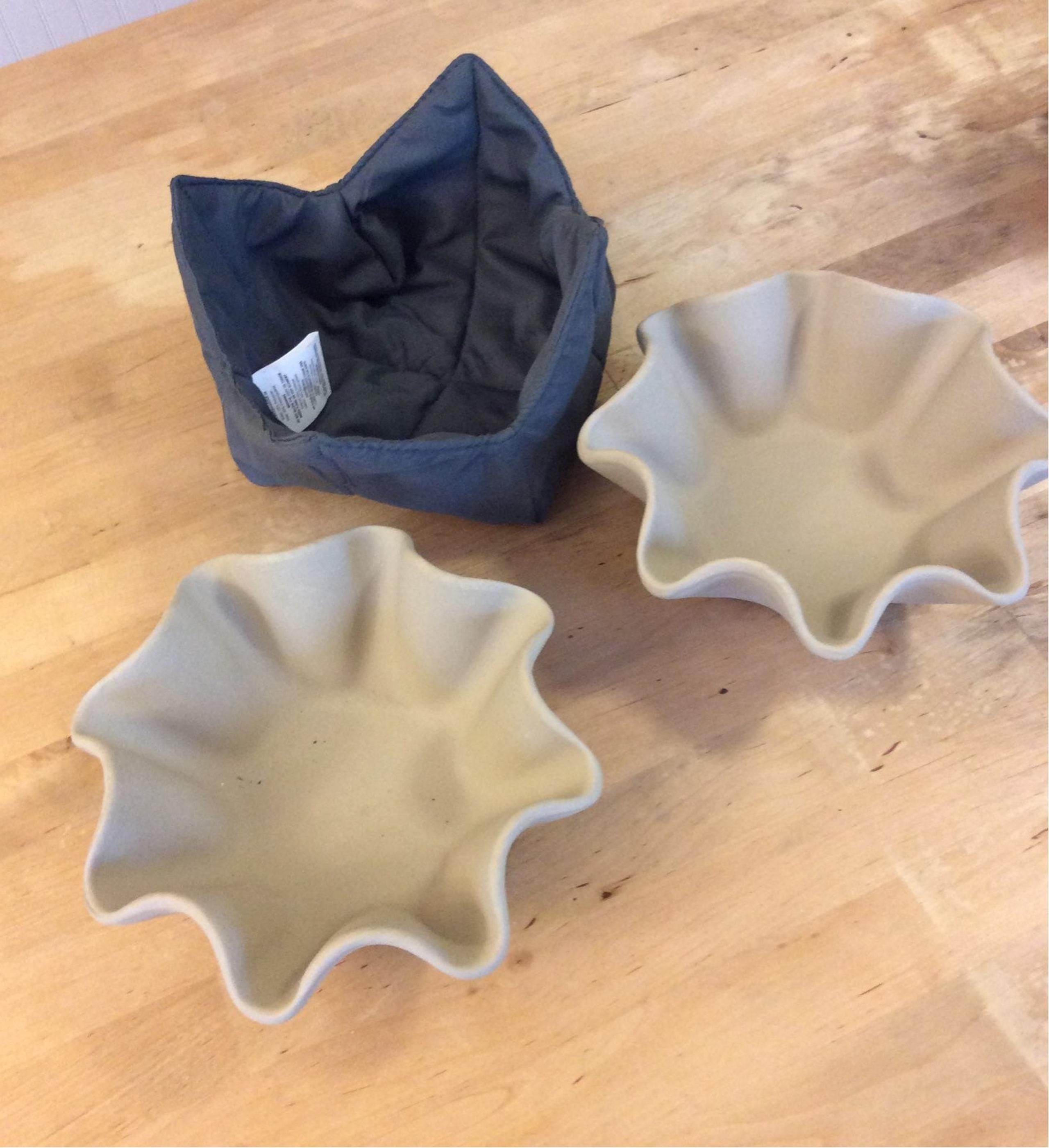 Pampered Chef Stoneware with fabric Wrap