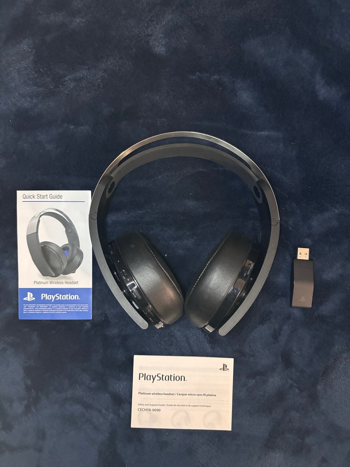 Sony PlayStation platinum headset ps4