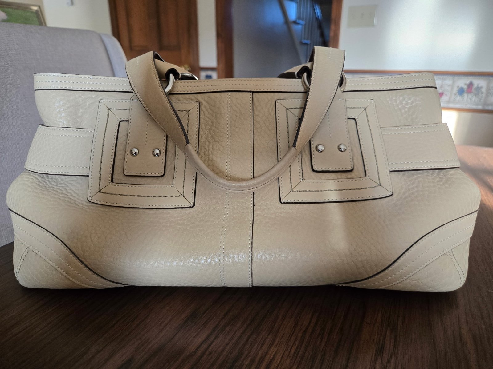 Coach leather pocketbook