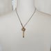 Brighton Esmeralda Fused Lariat Necklace Womens Two Tone Reversible Retired 2002