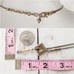 Brighton Esmeralda Fused Lariat Necklace Womens Two Tone Reversible Retired 2002