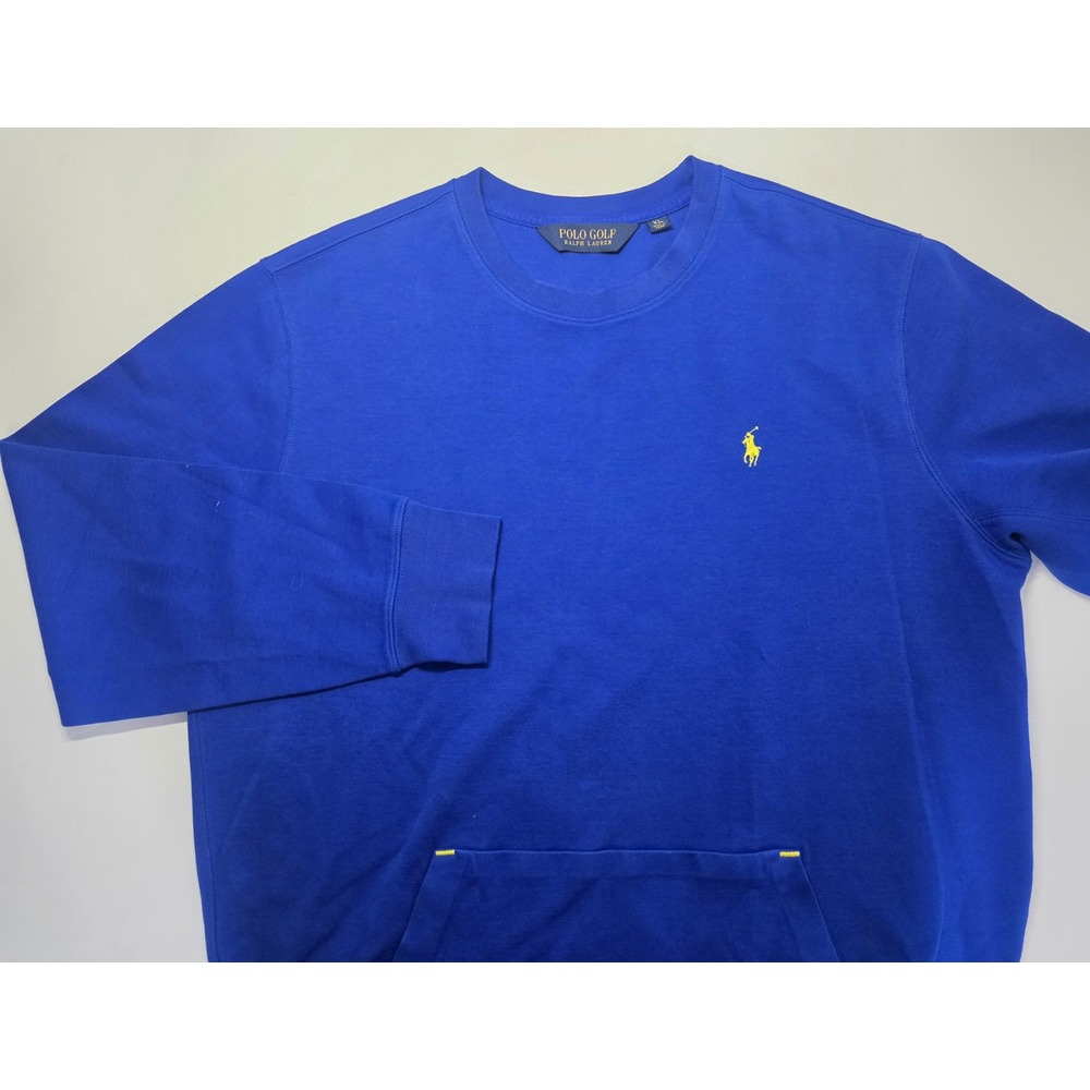 Polo Golf Ralph Lauren Mens Size XL Blue Long Sleeve Pullover