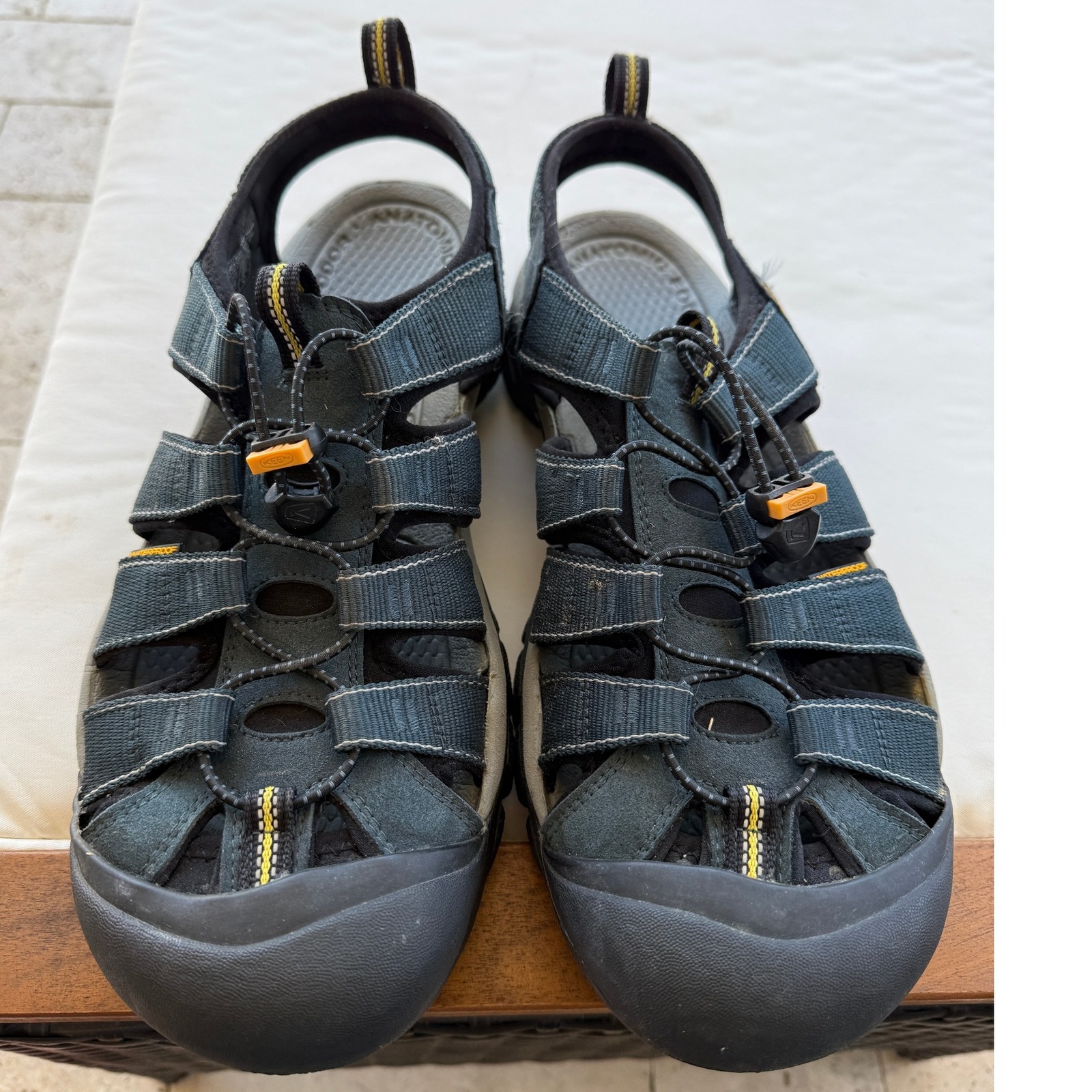 Keen Sandals Mens size 13 Newport Waterproof NEAR NEW! Worn 1x Blue