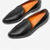 160 NEW Everlane The Modern Smoking Loafer 5.5 Black Italian Leather Menswear