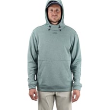 Aftco Men's Shadow Fleece Sweatshirt Jade Dust Heather NWT Sz S