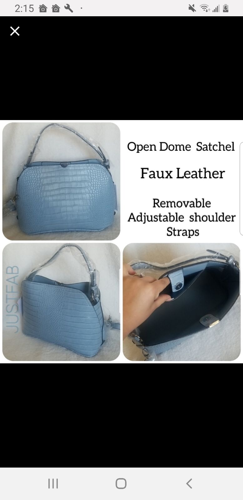 Open Dome Satchel