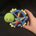 Rare Fisher Price 2008 Clutch n’ Shake Turtle Rattle