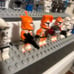 3 !!!! Lego Bomb Trooper clones- No Cracks, Perfect Condition