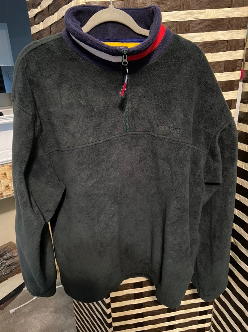 Vintage Tommy Hilfiger Fleece Pullover L