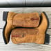 Montana 1938 Mens Natural Leather Cowboy Western Boots US 8 MX 27EE