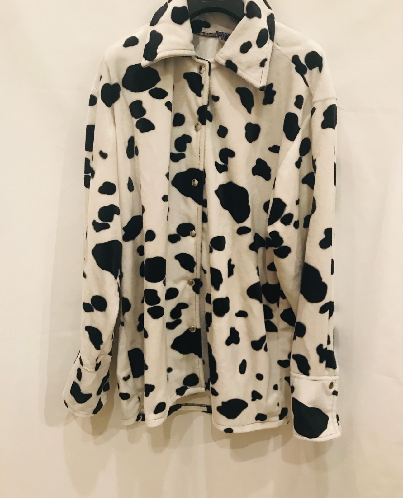 Vintage Cow Print Jacket / Coat.