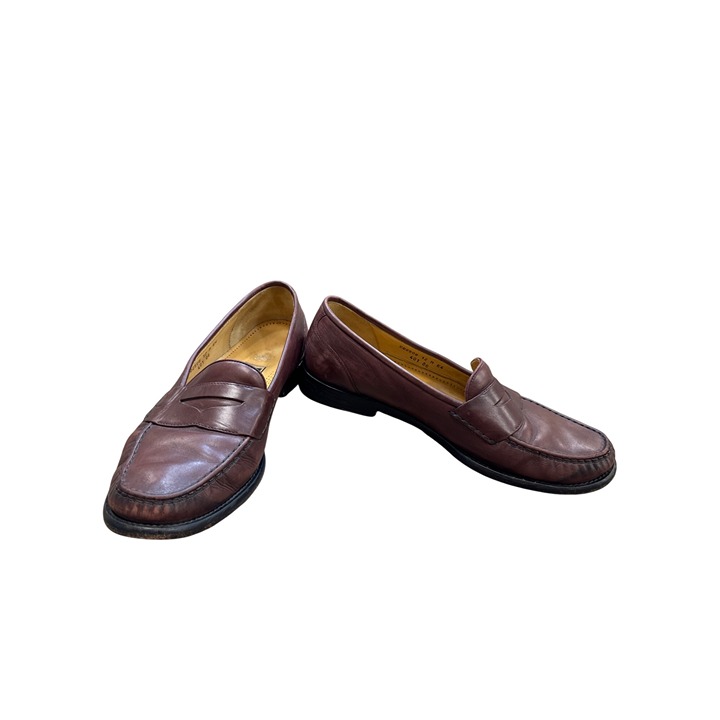 Cole Haan Mens Brown Leather slip on loafer shoes 12M SKU 6835