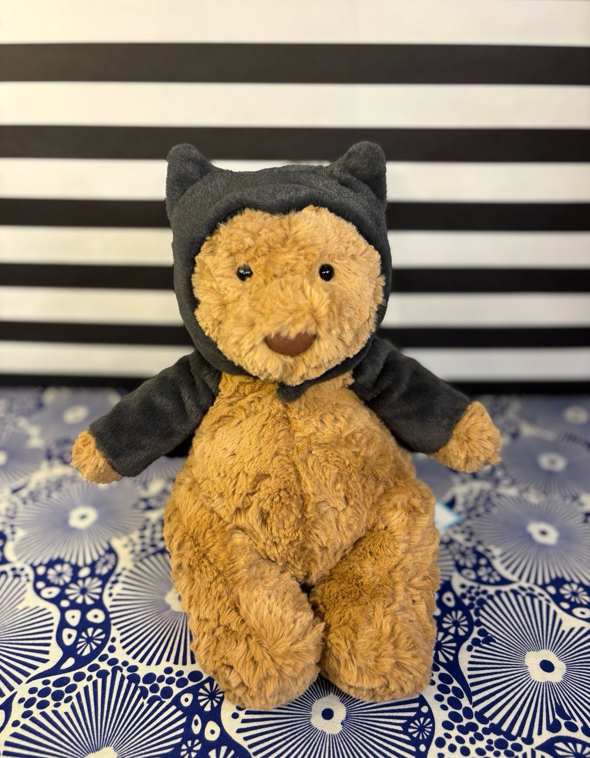NWT Jellycat BARTHOLOMEW Bart BEAR BAT!! Halloween 2024!! FAST SHIPPING!!!