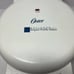 Vtg Oster Designer Belgian Waffle Maker 3677 White/Round TESTED