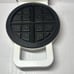 Vtg Oster Designer Belgian Waffle Maker 3677 White/Round TESTED