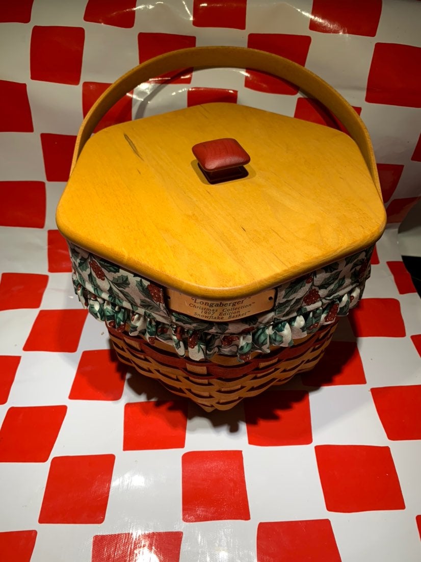 Longaberger Christmas Collection Basket