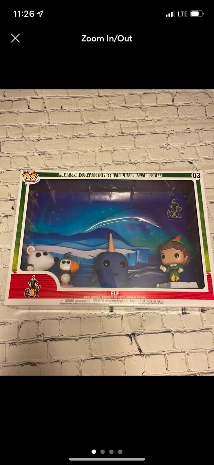 Elf Movie Deluxe Funko POP! Movie Moment #03 Christmas 2022 Buddy The Elf