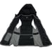 The North Face Women’s Vest Small Gray & Black Stretch Full Zip Hooded Pockets
