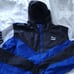Puma track/windbreaker zip up royal blue, black, white