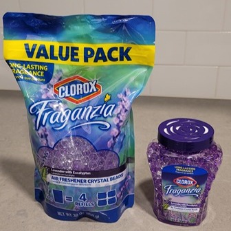 Clorox Fraganzia Lavendar Eucalyptus Air Freshener Crystal Beads Refills Clorox Fraganzia Lavendar Eucalyptus Air Freshener Crystal Beads Refills
