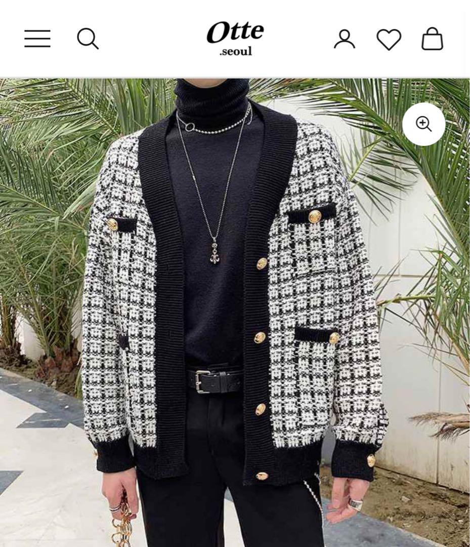 【ギフ_包装】 Otte】Idol Ot4782 Jacket Tweed トップス