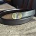 Vintage YSL Reversible Leather Belt (sz 42)