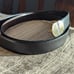 Vintage YSL Reversible Leather Belt (sz 42)