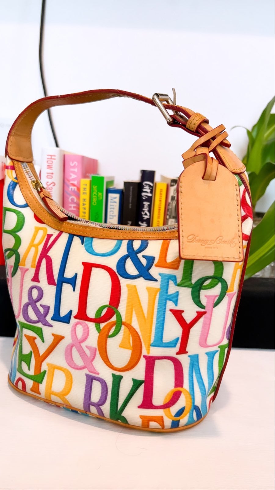 Dooney & Bourke Retro Grafica Bucket Bag