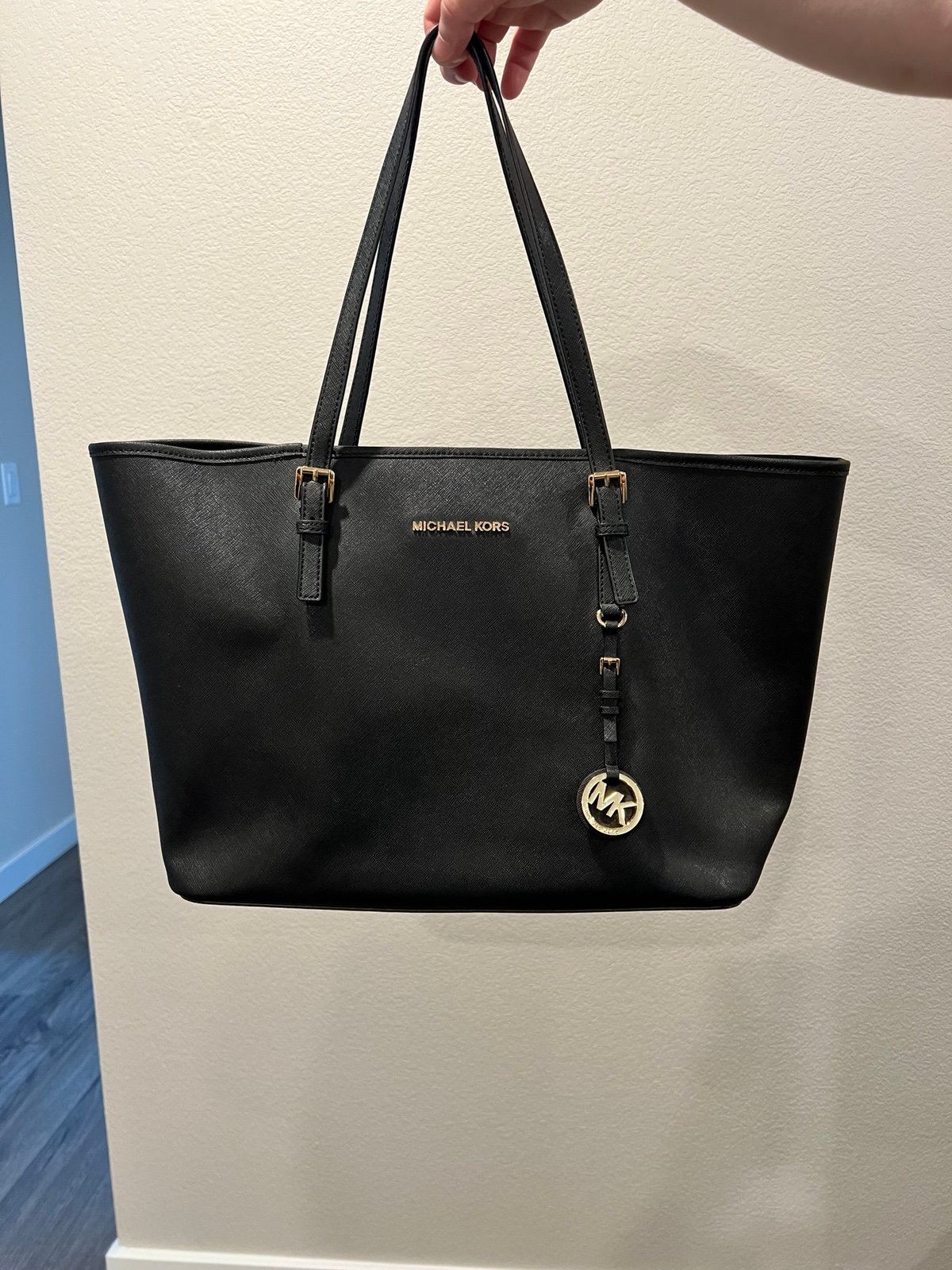 Black Michael Kors Tote Bag
