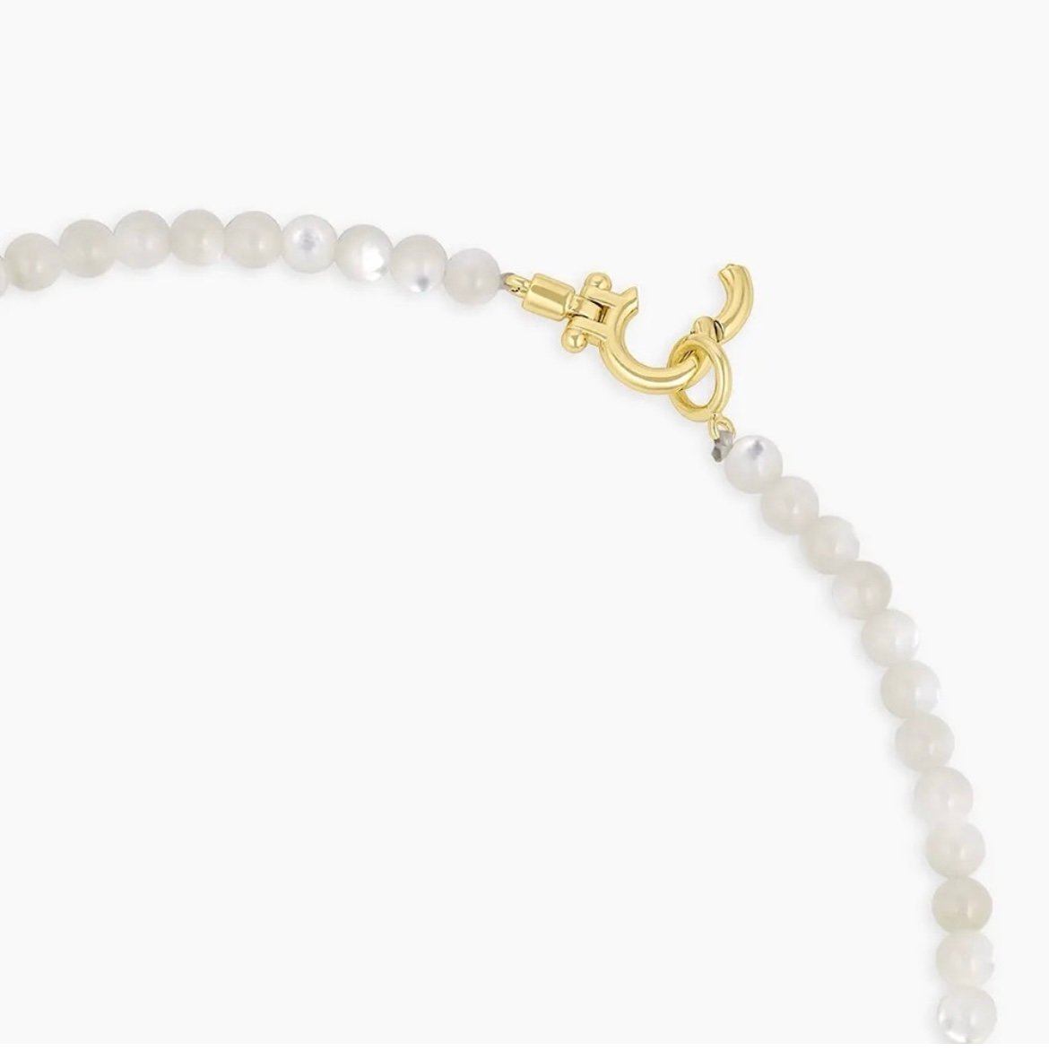 NWOT Gorjana Carter mother of pearl necklace