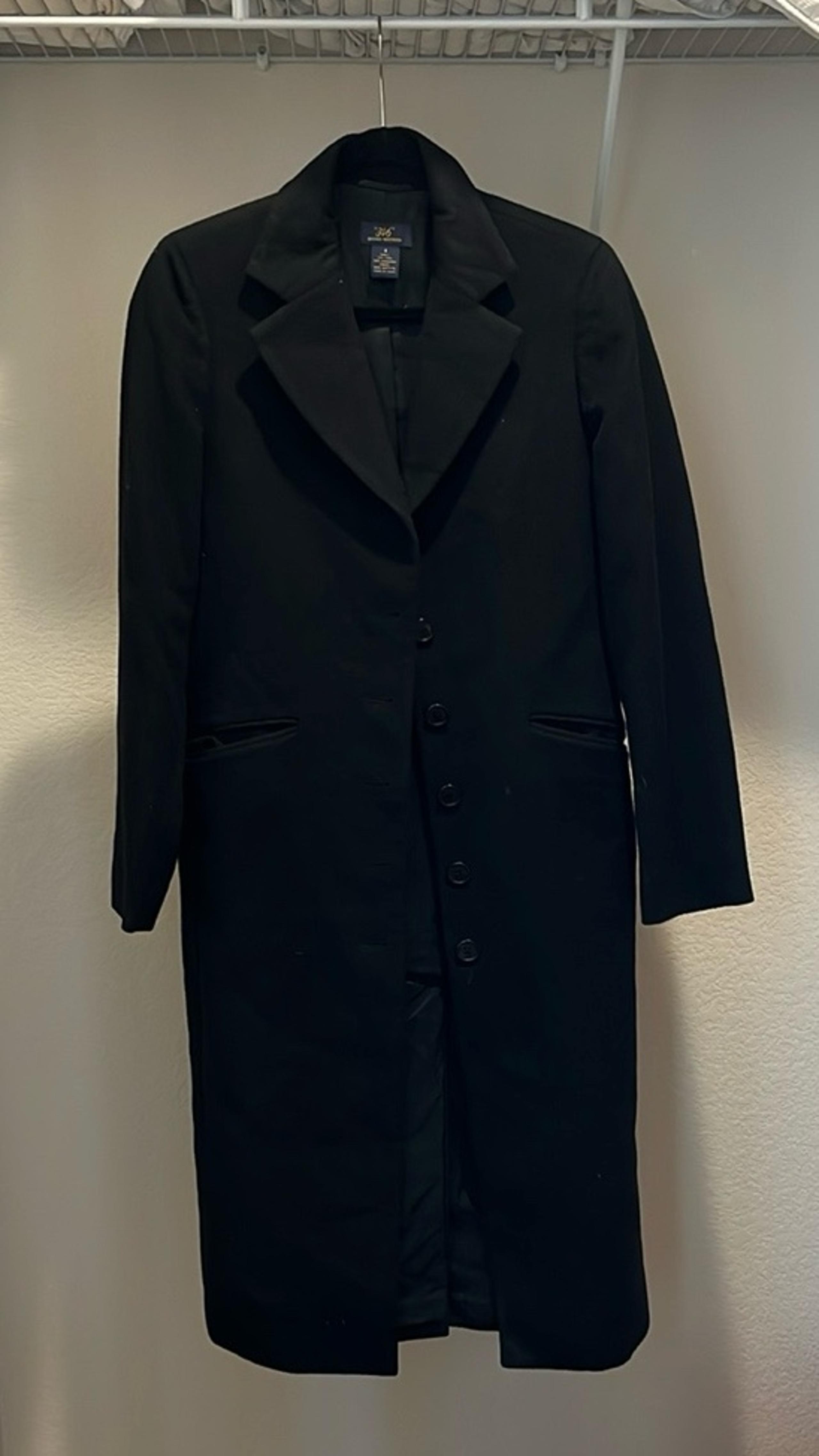 Brooks Brothers Black Trench Coat