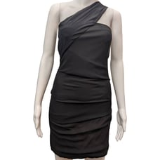 Rag & Bone Dress Size 2 Silk One Shoulder Wedding Guest Formal Date Night LBD