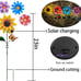 Solar Garden Stakes Lights for Outdoor Decor, 4 Pack