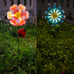 Solar Garden Stakes Lights for Outdoor Decor, 4 Pack
