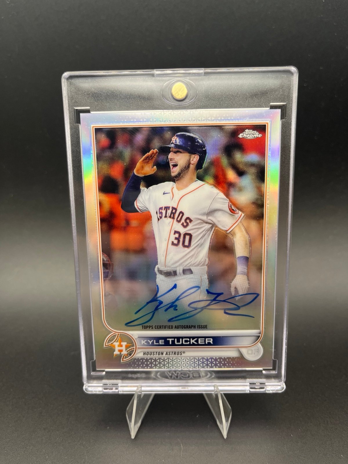 2022 Topps chrome Kyle Tucker on card auto /499
