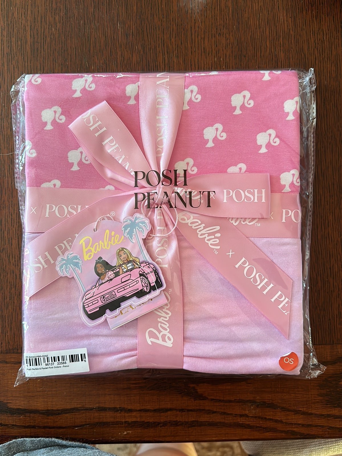 Posh Peanut Barbie Pastel Ombré Patoo Blanket