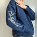 Vintage 70s Sweatshirt/Polo single Stitch Blue California Tourist Graphic Logo M