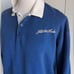 Vintage 70s Sweatshirt/Polo single Stitch Blue California Tourist Graphic Logo M