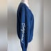 Vintage 70s Sweatshirt/Polo single Stitch Blue California Tourist Graphic Logo M