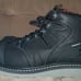 Avenger 6-inch Wedge Carbon Toe Waterproof Black Work Boots - A7502 Men Size 11